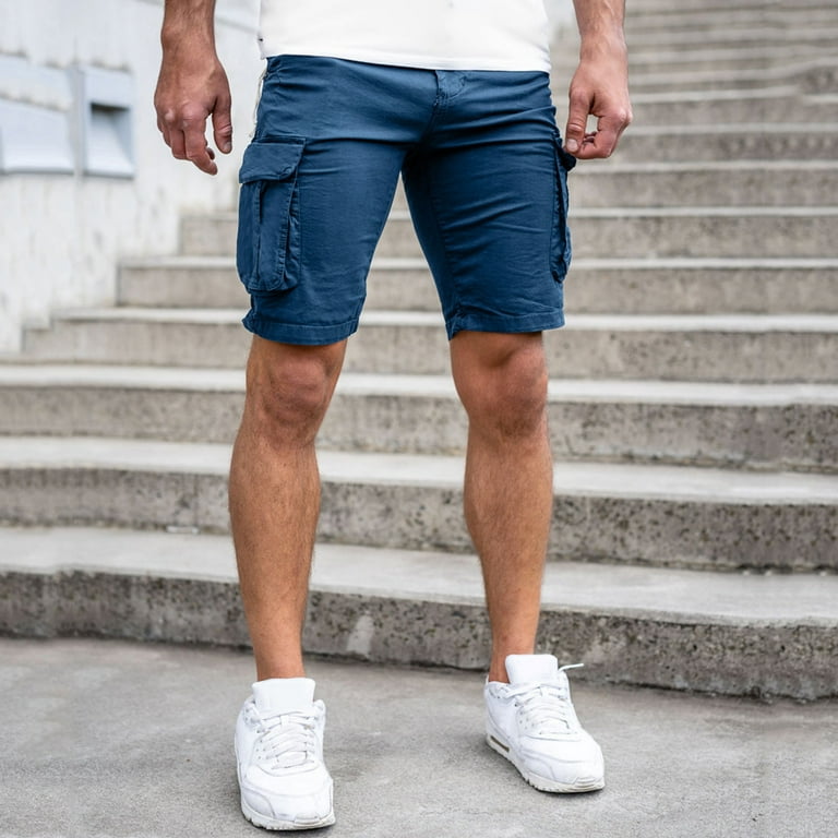 Cargo Pants For Mens Casual Shorts Spring Pocket Sports Summer Bodybuilding  Short 