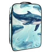 Whale Stylish Polyester Shoe Racks - Neatly Organize Your Footwear! (23x31cm/9x12in)