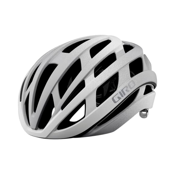 Casco Bicicleta Ruta Helios Spherical Mips Blanco Plata Giro