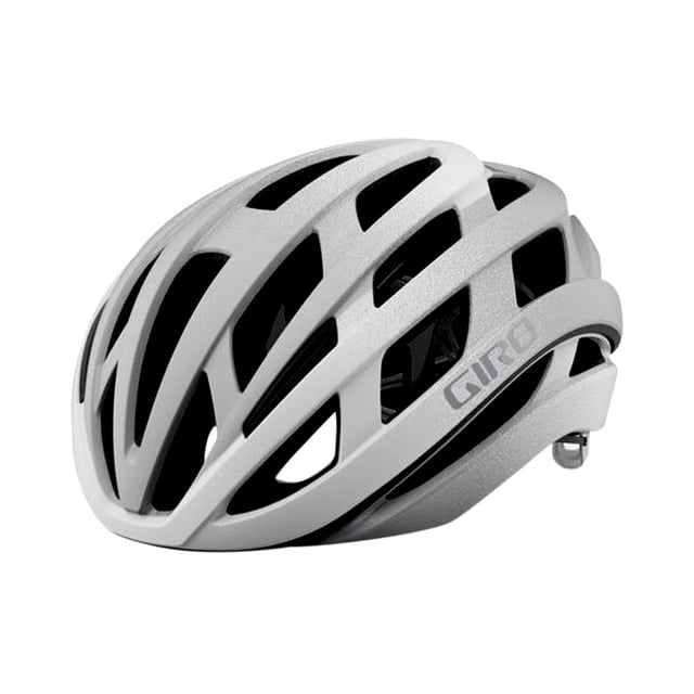 Casco Bicicleta Ruta Helios Spherical Mips Blanco Plata Giro