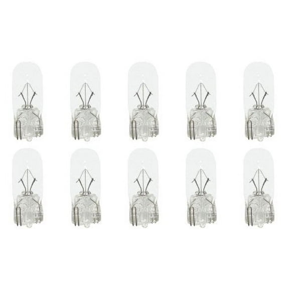 CEC Industries #2821LL Long Life Bulbs, 12 V, 3 W, W2.1x9.5d Base, T-3.25 shape (Box of 10)