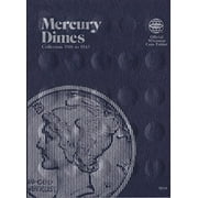 Whitman Mercury Dime Folder (1916-1945) #9014 by Whitman Coins