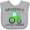 AC-Heather Grey, variant on Inktastic Grandpa's Little Farmer Green Tractor Boys or Girls Baby Bib