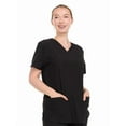 thumbnail image 6 of HEAL+WEAR Womens Stretch V-Neck Scrub Top 4-Way Stretch Lightweight Medical Uniform Shirt, 6 of 8
