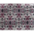 thumbnail image 4 of oneOone Georgette Viscose Fabric Triangle Ikat Print Sewing Fabric BTY 42 Inch Wide, 4 of 4