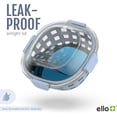 thumbnail image 5 of Ello Blue Glass Airtight Grain Food Storage Container, 5 of 8