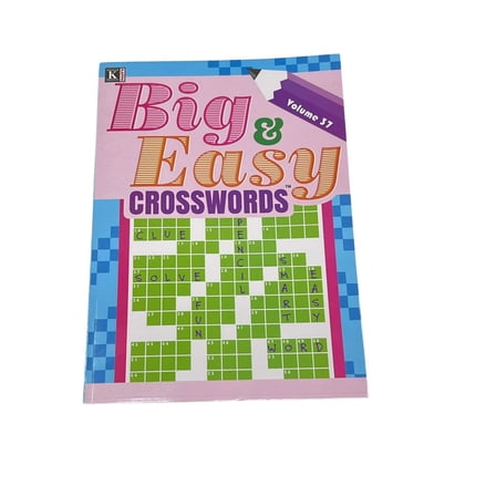 Big  Easy Crosswords Vol 37– Easy on the Eyes, Fun for the Mind