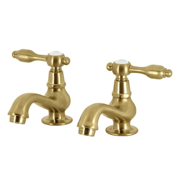 Kingston Brass KS1107TAL Tudor Basin Tap Faucet, Brushed Brass