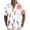 White, variant on Hawaiian Shirt for Men Short Sleeve Button up Shirts Fashion Casual Summer Printed Beach Shirts, XS-XL