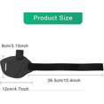 thumbnail image 2 of Motorcycle Motorbike Shift Pad - Protective Rubber Gear Shifter Guards (Black), 2 of 5