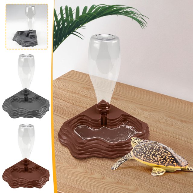 Dispensador automático de agua para mascotas, bebedero portátil de 2,5 galones con diseño antiderrames, flujo automático por gravedad para gatos y perros, plástico resistente