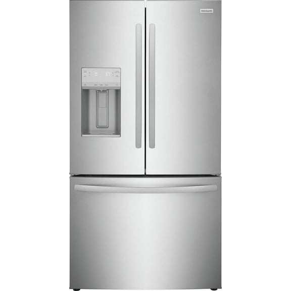 Frigidaire FRFC2323AS 36" Wide 23 Cu. Ft. Energy Star Certified French Door Refrigerator, Stainless Steel