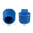 thumbnail image 2 of 20 Piezas Tapón de Rosca Macho G1/2" Tapones NPT para Línea de Agua, Azul, 2 of 6