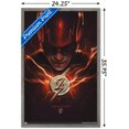 thumbnail image 3 of DC Comics Movie The Flash - The Flash One Sheet Wall Poster, 22.375" x 34" Framed, 3 of 6