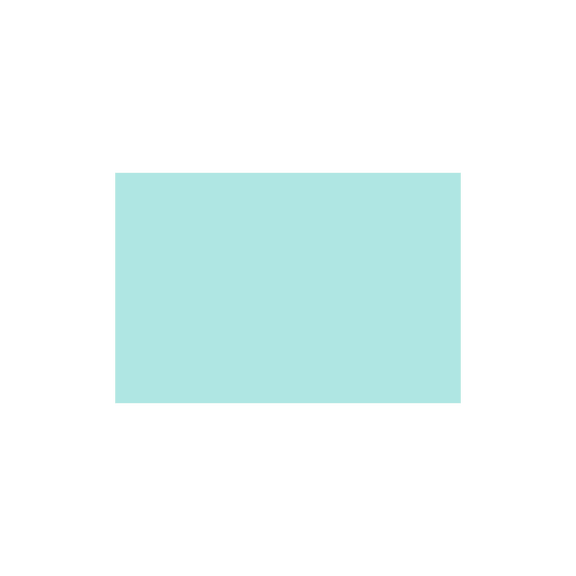 LUXPaper #17 Mini Flat Card, 2 9/16 x 3 9/16, Seafoam, 250/Pack