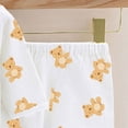 thumbnail image 5 of CAUYDY 0 3 6 9 12 Months Preemie Girls Clothes Newborn Baby Pajamas for Girl Fall Winter Long Sleeve Tee Shirt and Pants 2 Piece Set Infant Outfits Cute Pjs Sizes 3-6 Months,Brown, 5 of 7
