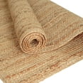 thumbnail image 4 of Homespice Natural Jute Braided Area Rug 6x9' to Enhance Your Space with Handspun Braided Rug with Natural Rug Charm, 4 of 7