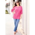 thumbnail image 3 of Catherines Women's Plus Size Petite Breezeway Georgette Blouse, 3 of 6