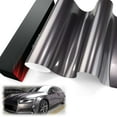 thumbnail image 1 of PET Liner Vinyl Super Gloss Metallic Chronos Gray Automotive Wrap Car Vehicle Bubble Free Air Release, 1 of 8
