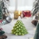 thumbnail image 1 of Caja de Regalo con Vela Aromática Navideña | Fragancias Artesanales | Ambiente Festivo | Vela con Forma de Árbol de Navidad | Cera Verde Claro | 8X7X7Cm | 1 Unidad | 65G | Aromaterapia | Alivio Del E, 1 of 6