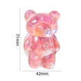 thumbnail image 3 of Soporte para teléfono móvil Soporte para teléfono con forma de oso de dibujos animados en 3D (rosa) Ehuebsd Para estrenar, 3 of 6