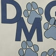 thumbnail image 3 of 20" x 20" Simply Daisy Dog Mom Indoor/Outdoor Pillow, Dusty Smoke Blue Qty 1, 3 of 6