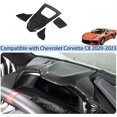 thumbnail image 6 of TINKI Interior Upper Dash Instrument Panel Cover Fit for Chevrolet Corvette C8 Stingray 2020-2023, ABS Center Console Upper Dash Board Trim Frame Decorative, 6 of 6
