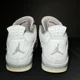 thumbnail image 5 of Ni - ke Size 5 - Ni - ke Air Jordan 4 Retro GS White Oreo Men's Shoes - Ships Now, 5 of 5