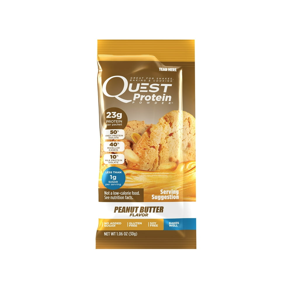 Quest Protein Packet Peanut Butter 12Ct