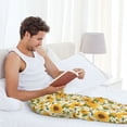thumbnail image 5 of Honiee Beautiful Countryside Sunflower for men - a sleek fusion of Straight Pajama Pants, versatile Lounge Pants, and cozy Sleepwear, all rolled into one-Small, 5 of 6
