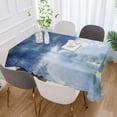 thumbnail image 2 of Yayeee Tablecloths for Rectangular Tables 54 x 72 inch Party Table Cover, Plants and River, 2 of 6