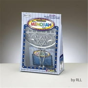 Judaica Kingdom RL-M-17005 Kids Menorahs - Mini Menorah Set with Mini Candles