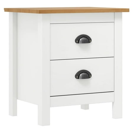 vidaXL Table de Chevet Table d'Appoint Salon Bureau Bois Massif Pin