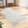 thumbnail image 1 of Puntoco Alfombrilla para baño con forma de U, absorbente de agua, de secado rápido, para inodoro, 1 of 5