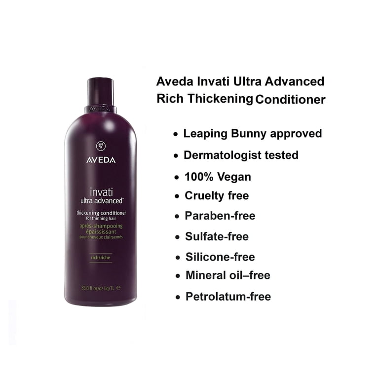 Aveda Invati Ultra Advanced Thickening Rich Conditioner with Free