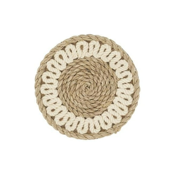 Saro Lifestyle Knotwork Rope Coaster (Set of 4)