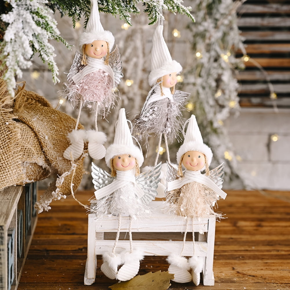 Kawaii Angel Doll Christmas Pendant Christmas Tree Hanging Ornament Xmas DecorPL 