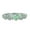 Green, variant on Silver Plated Cubic Zirconia Heart Ring Leaf Band Engagement Ring for Women Exquisite Valentine's Day Gift