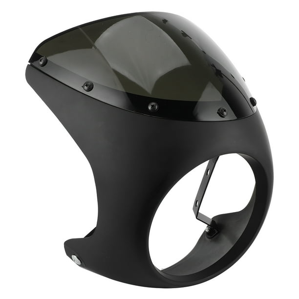 Carenado de parabrisas, carenado de faro de 7 pulgadas, accesorios para motocicletas, deflectores de viento, muy recomendable