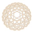 thumbnail image 2 of Escultura de pared de , colgante de de geometría sagrada para decoración de ornamento dormitorio de meditación Corazón Gloria Escultura de arte de pared, 2 of 9