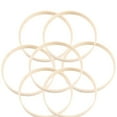 thumbnail image 5 of 2 PCS Crafts Macrame Beads Spirit Projects Beige Dream Catcher Rings, 5 of 8