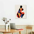 thumbnail image 2 of COMIO Boho Wall Art Mid Century Modern Decor Canvas Prints Set of 6 Black And White Neutral Abstract Boho Wall Decor for Bedroom Living Room Bathroom UNFRAMED, 2 of 4