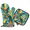 Multicolor 1, variant on CURLYOOT Tropical Leaf Summer Flower Oven Mitts and Pot Holders 2 pcs Set, Decorative Kitchen Gloves Hot Pads Washable Oven Glove for Cooking Baking