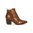 thumbnail image 2 of Woven Front Pointed Toe Ankle Bootie 19940, 2 of 6