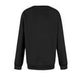 thumbnail image 3 of Ladies, Might Just Have To Jingle Some Way I'm Tired Of Hoodies. Funny Saying Printed Sweatshirt Casual Pullover for Women,Black,S, 3 of 4
