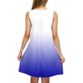 thumbnail image 4 of Uaswgudfs Women's Sleeveless Relaxed Flowy Dress - Casual Summer Sundress with Pockets for Resort & Everyday Effortless Style Blue XXL, 4 of 5