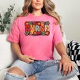 thumbnail image 2 of Retro Floral Nurse Design for Women, Crunchberry Comfort Colors T-Shirt, 3XL, 2 of 3