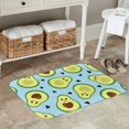 thumbnail image 5 of Kdxio Avocado and Hearts,16" x 24", Non-Slip Front Door Mats,Outdoor Welcome Mat Washable, 5 of 9