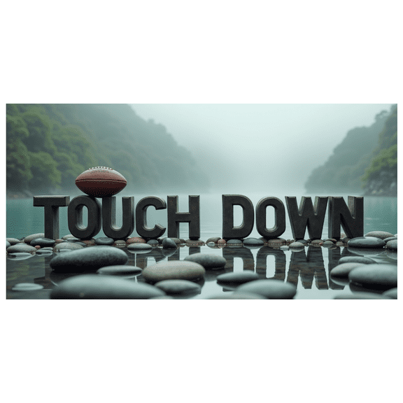 Football Themed Steampunk Style Banner Backdrop Decor Party Supplies for Football Parties Tailgating Events Fan Gatherings and Sports Themed Celebrations