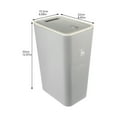 thumbnail image 2 of WORGEOUS  Bedroom Garbage Can with Lid Narrow Trash Auto Kitchen Office, 2 of 8